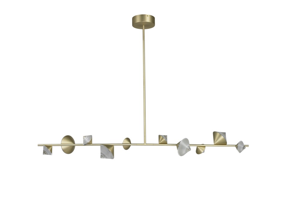 Lampa wisząca CONE LED złota 130 cm Step Into Design