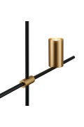 Lampa wisząca LUNGO czarno złota 135 cm Step Into Design