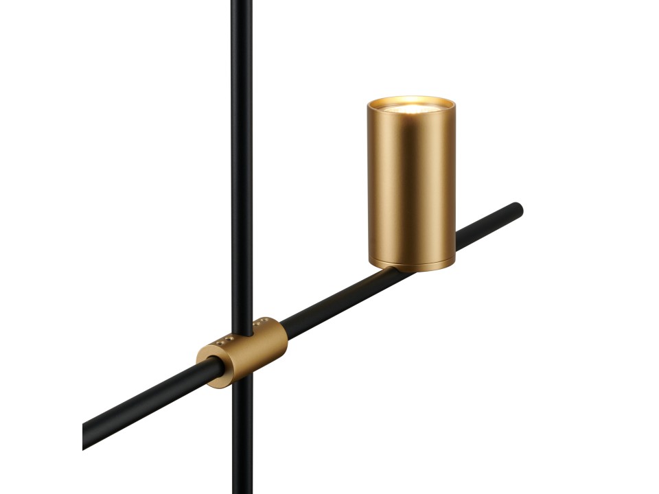 Lampa wisząca LUNGO czarno złota 135 cm Step Into Design