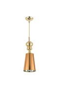 Lampa wisząca QUEEN-1 złota 18 cm Step Into Design