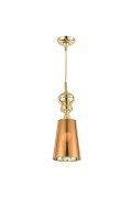 Lampa wisząca QUEEN-1 złota 18 cm Step Into Design