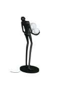 Lampa podłogowa WOMAN czarna 180 cm Step Into Design