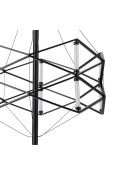 Lampa wisząca SPACE LED czarna 60 cm Step Into Design