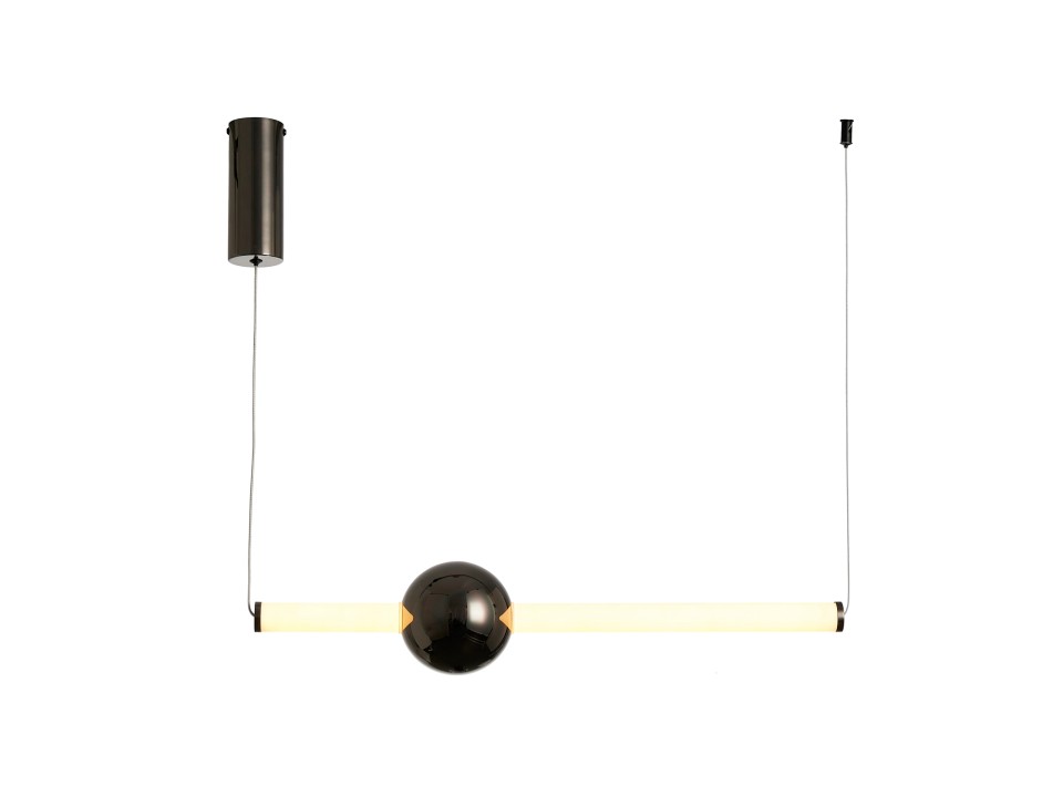 Lampa wisząca O-LINE LED 63 cm czarna Step Into Design