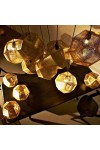 Lampa wisząca FUTURI STAR złota 32 cm Step Into Design