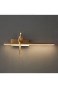 Lampa ścienna AMICI złota 31 cm Step Into Design