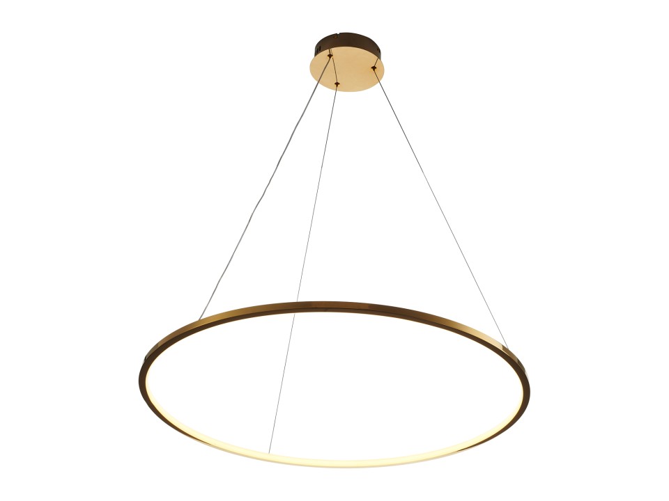 Lampa wisząca CIRCLE SLIM 80 LED złoty 80 cm Step Into Design