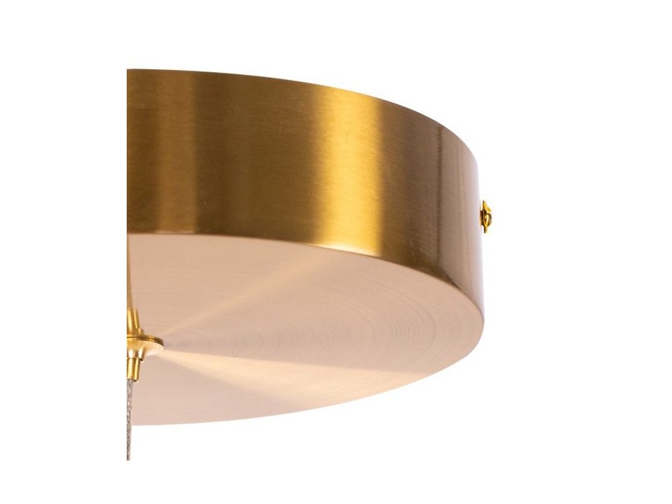 Lampa wisząca CIRCLE 40 LED mosiądz szczotkowany 40 cm Step Into Design