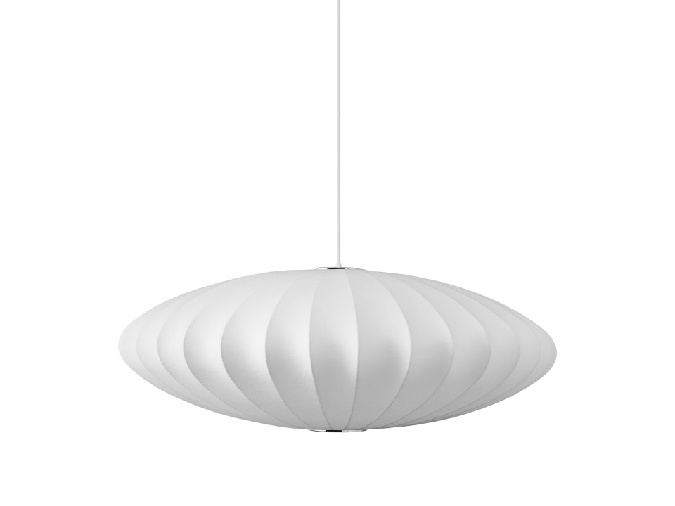 Lampa wisząca SILK FLAT biała 50 cm Step Into Design