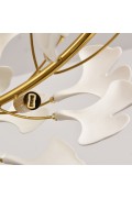Lampa wisząca BOTANIKA WAVE złoto biała 135 cm Step Into Design