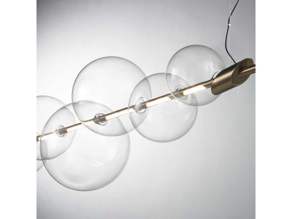 Lampa wisząca AMORE LED złota 153 cm Step Into Design