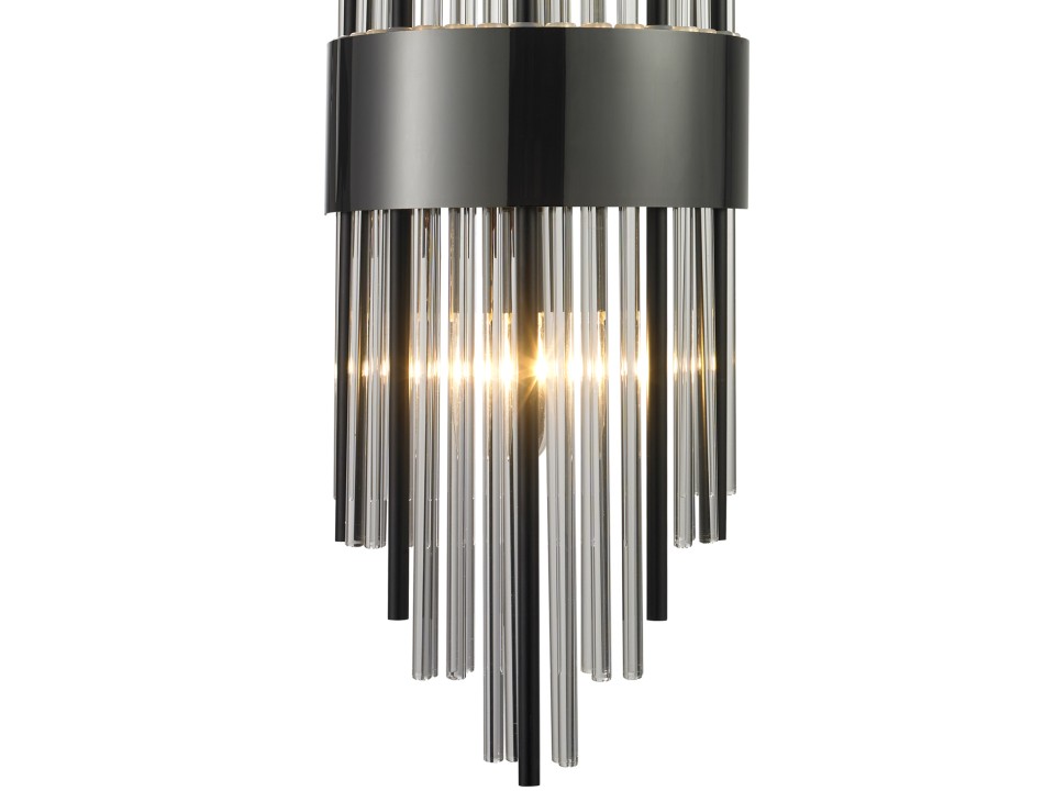 Lampa ścienna DRACO czarna 60 cm Step Into Design