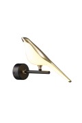 Lampa ścienna TIT LED złoto-czarna 28 cm Step Into Design