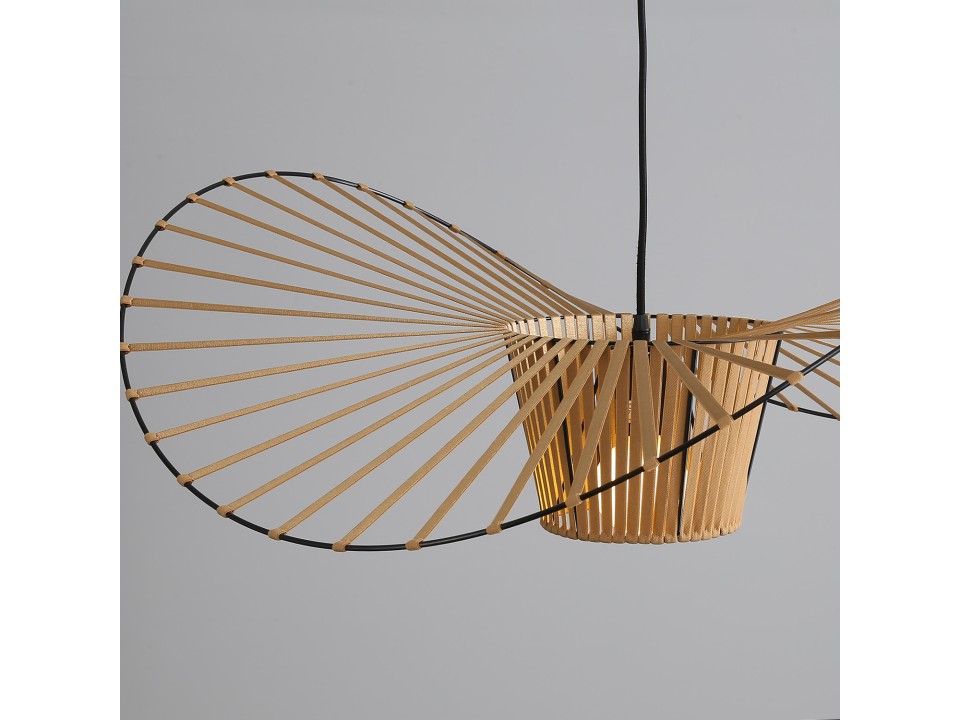 Lampa wisząca kapelusz SOMBRERO beżowa 80 cm Step Into Design