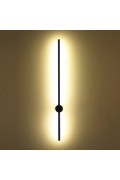 Lampa ścienna SPARO czarna 100 cm Step Into Design