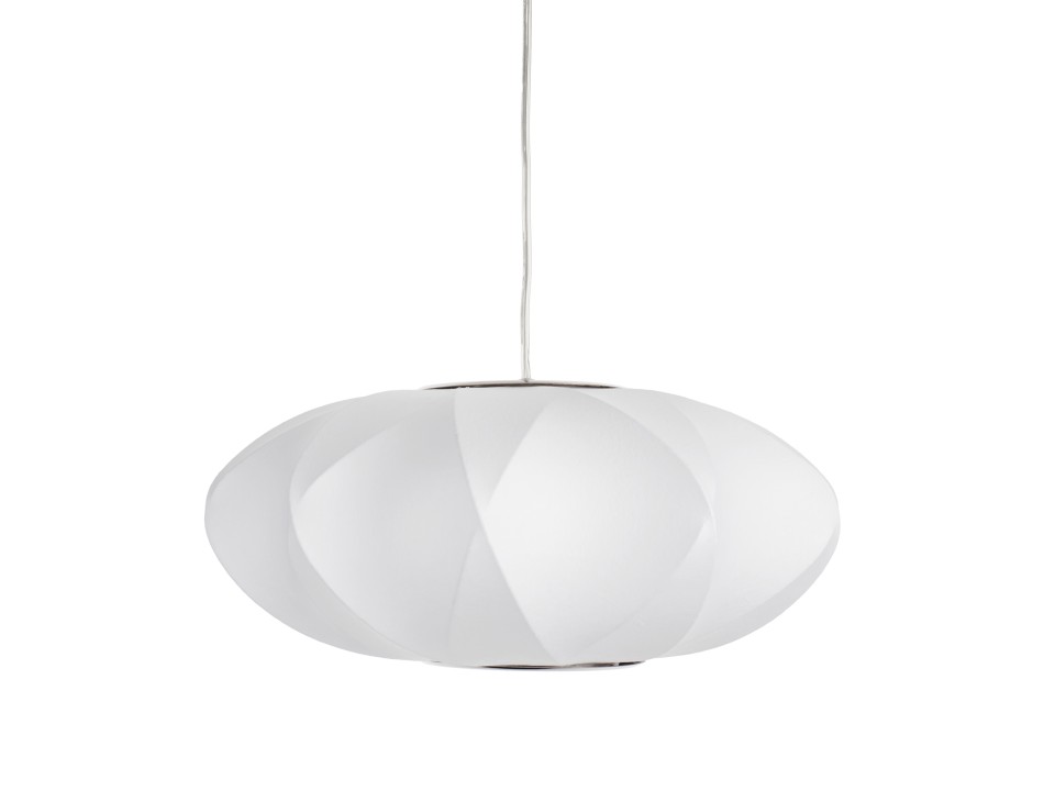 Lampa wisząca SILK X-shape biała 40 cm Step Into Design