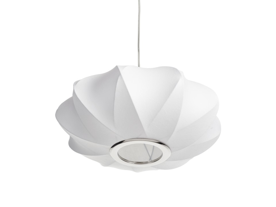 Lampa wisząca SILK X-shape biała 40 cm Step Into Design