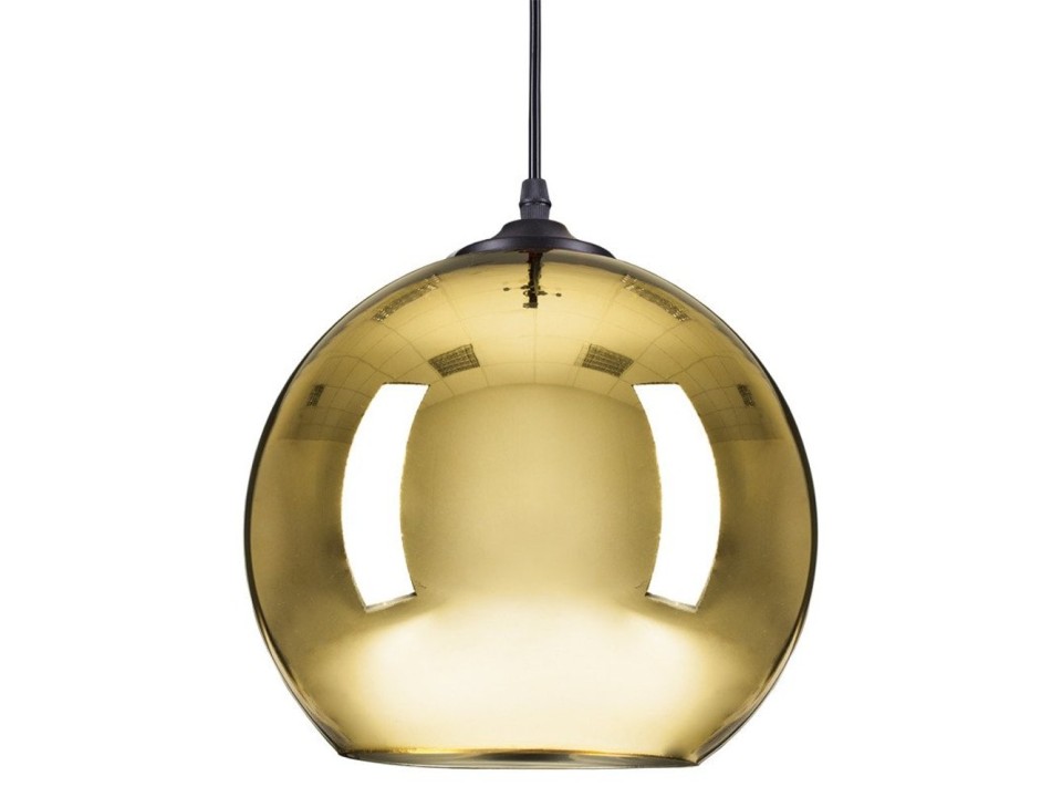 Lampa wisząca MIRROR GLOW - M złota 30 cm Step Into Design