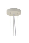 Lampa wisząca PEONY biała 50 cm Step Into Design