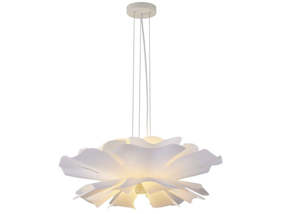 Lampa wisząca PEONY biała 50 cm Step Into Design