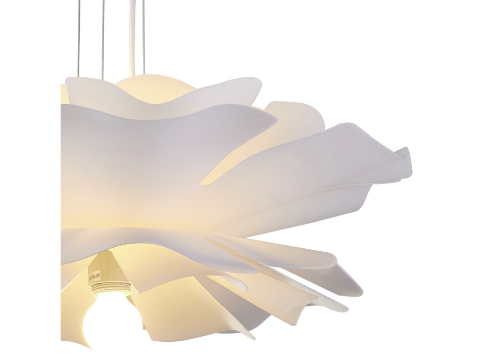 Lampa wisząca PEONY biała 50 cm Step Into Design