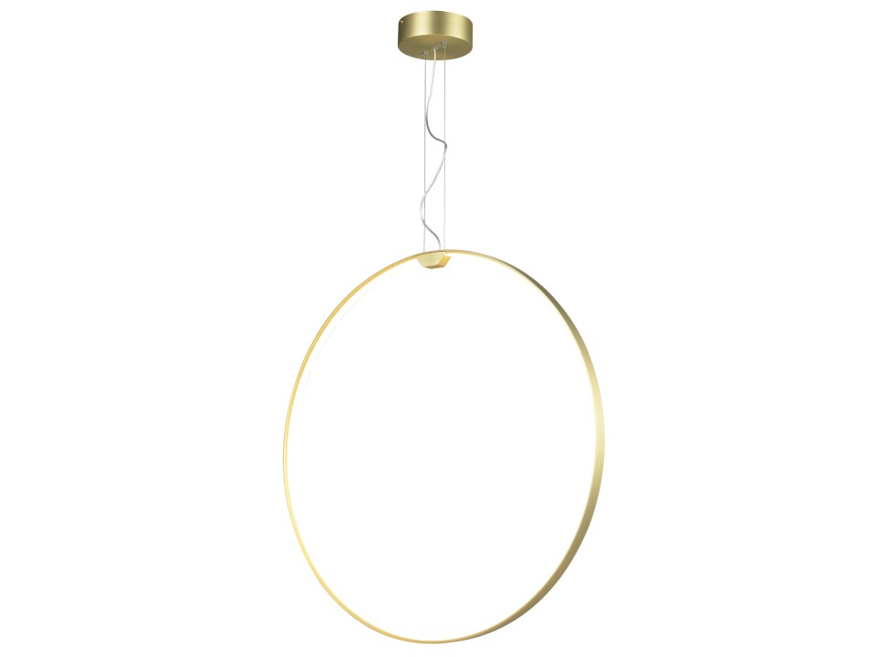 Lampa wisząca ACIRCULO led złota 50 cm Step Into Design