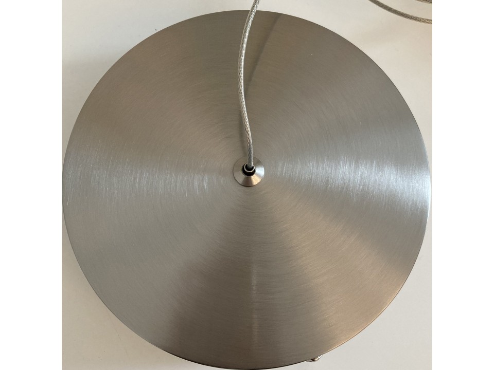 Lampa wisząca CIRCLE 40 LED nikiel szczotkowany 40 cm Step Into Design