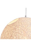 Lampa wisząca CORDA biała 60 cm Step Into Design
