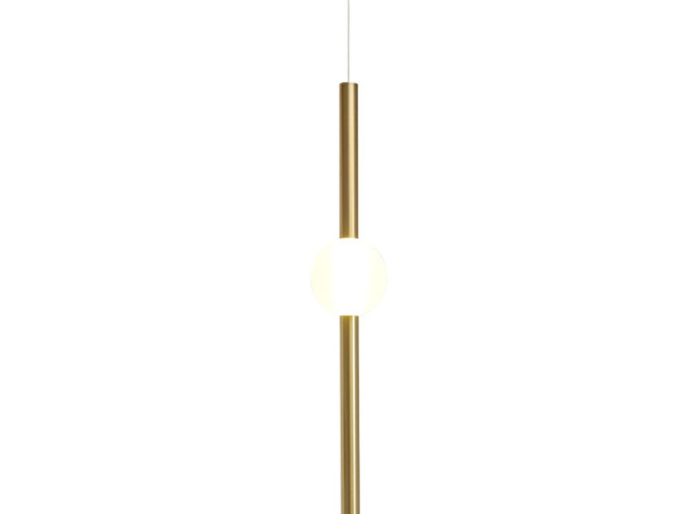 Lampa wisząca O-LINE LED 93 cm mosiądz Step Into Design
