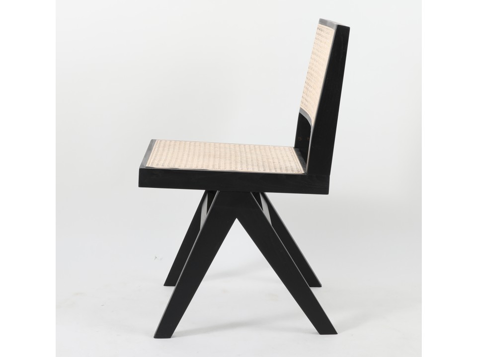 Krzesło BOHO bukowe w kolorze czarnym Step Into Design