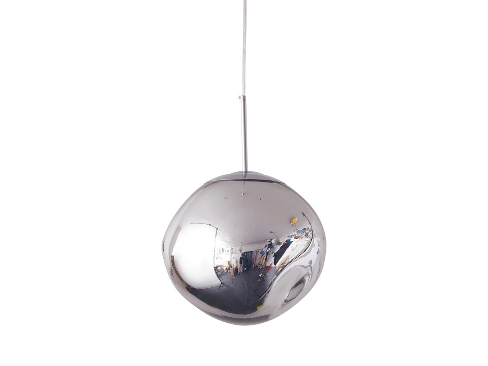 Lampa wisząca GLAM S srebrna 18 cm Step Into Design