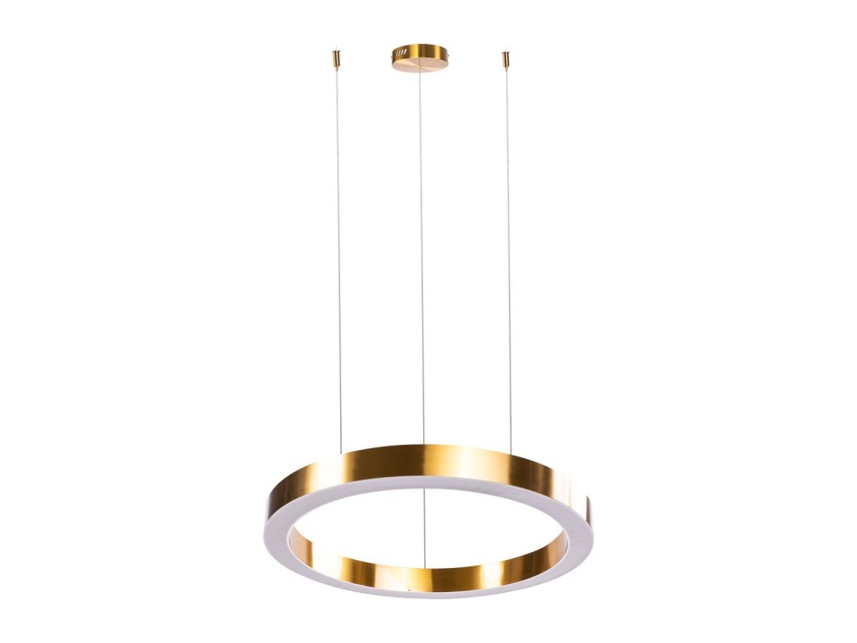 Lampa wisząca CIRCLE 80 LED mosiądz szczotkowany 80 cm Step Into Design