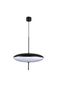 Lampa wisząca PIATTO biało-czarna 50 cm Step Into Design