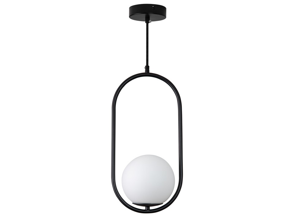Lampa wisząca COSTA SOLO czarna 40 cm Step Into Design