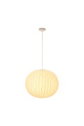 Lampa wisząca SILK biała 60 cm Step Into Design