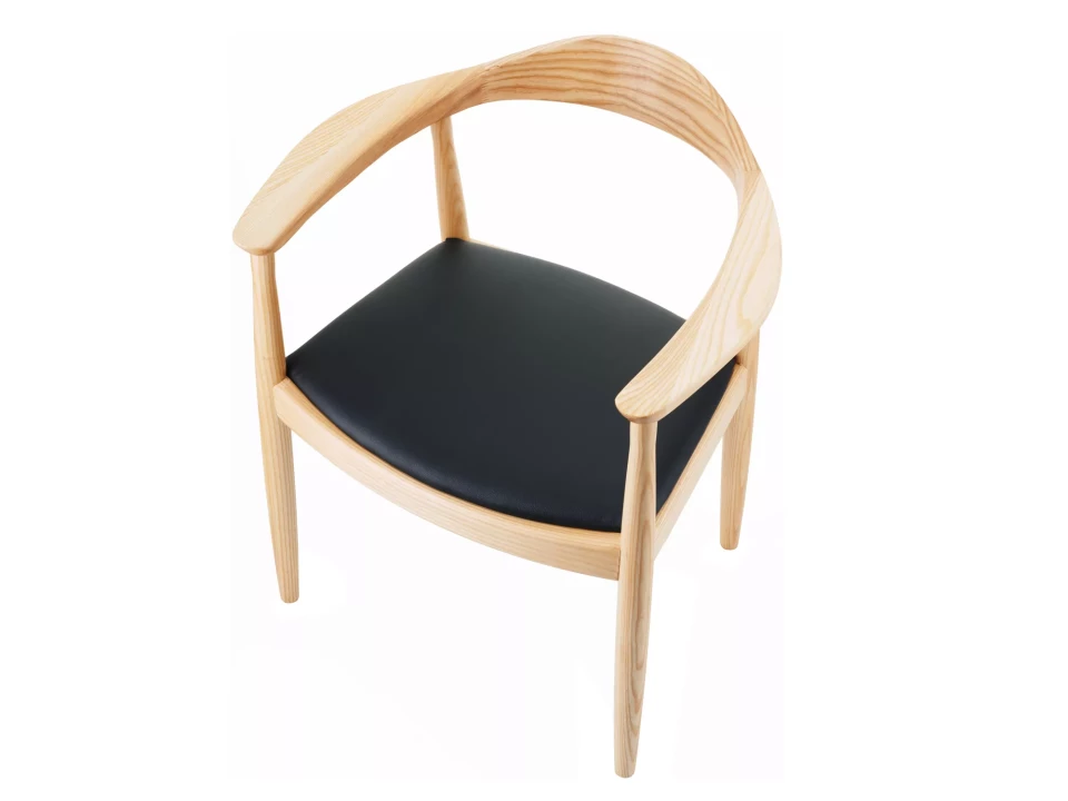 Krzesło KING jesionowe z podłokietnikami naturalne Step Into Design