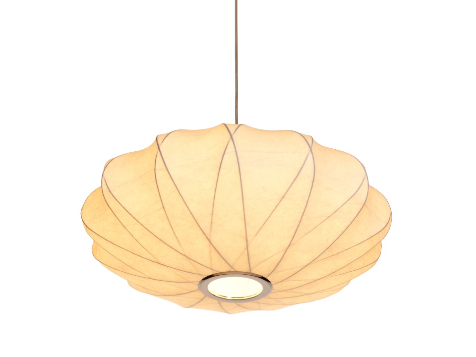 Lampa wisząca SILK X-shape biała 60 cm Step Into Design