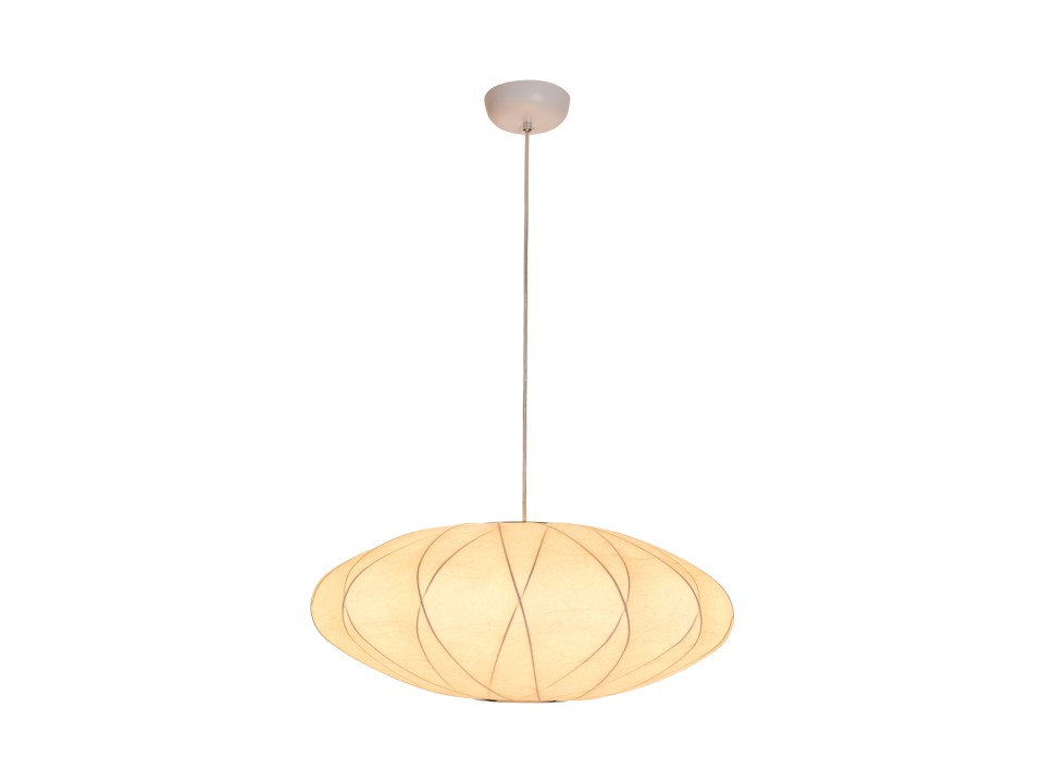 Lampa wisząca SILK X-shape biała 60 cm Step Into Design