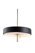 Lampa wisząca ARTDECO czarno - złota 35 cm Step Into Design