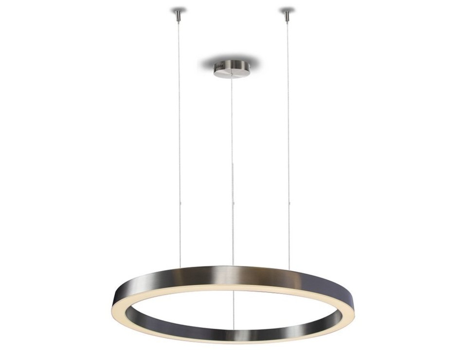 Lampa wisząca CIRCLE 100 LED nikiel szczotkowany 100 cm Step Into Design