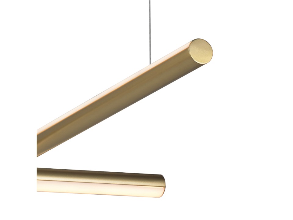 Lampa wisząca ASTA-3 LED złota 78 cm Step Into Design