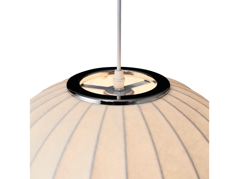 Lampa wisząca SILK biała 30 cm Step Into Design