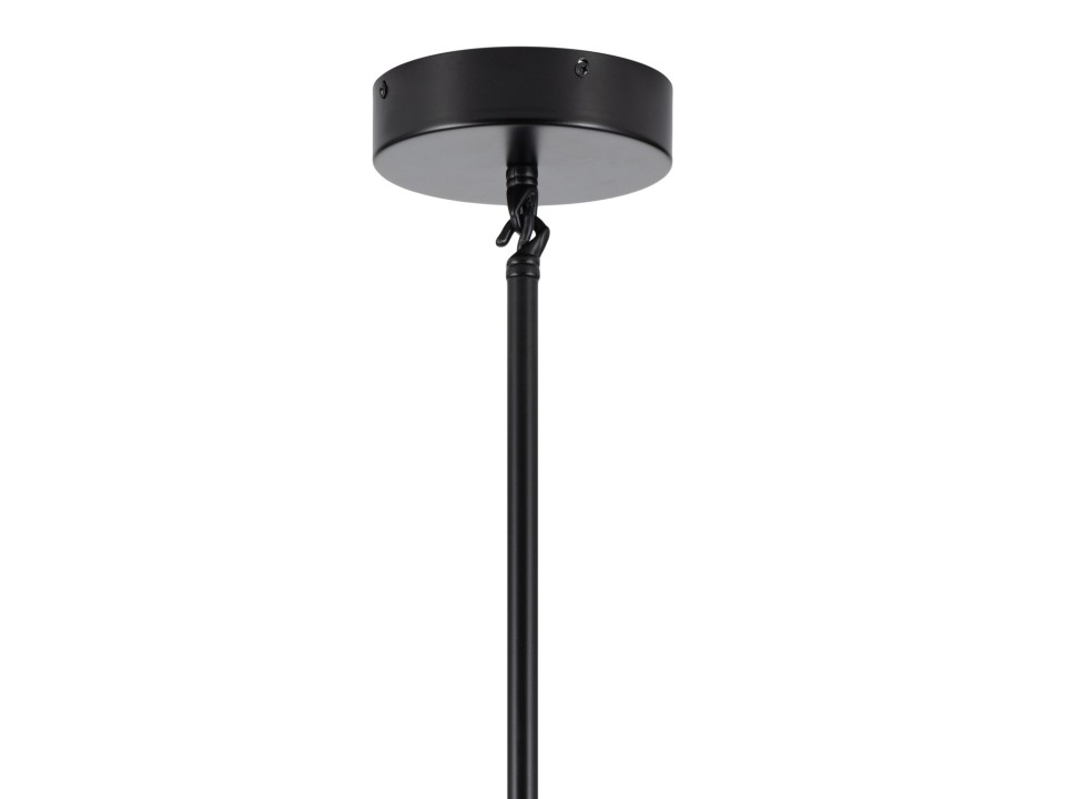 Lampa wisząca MODERN ORCHID-9 bursztynowo czarna 150 cm Step Into Design