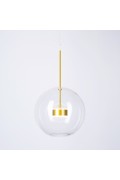 Lampa wisząca BUBBLES -1 LED złota 3000 K Step Into Design