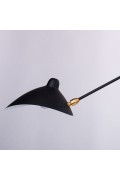 Lampa ścienna CRANE-2W czarna 175 cm Step Into Design