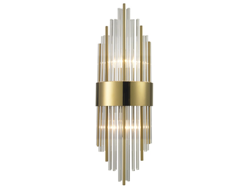 Lampa ścienna DRACO-S złota 45 cm Step Into Design