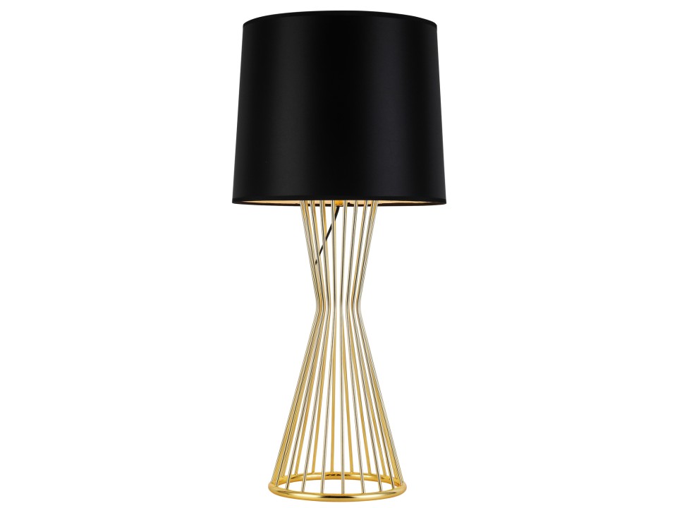 Lampa stołowa FILO TABLE czarno - złota 85 cm Step Into Design