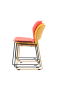 Krzesło TIPICO żółto czarne Step Into Design