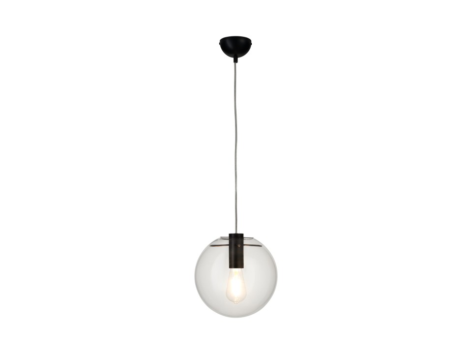 Lampa wisząca TONDA czarna 25 cm Step Into Design