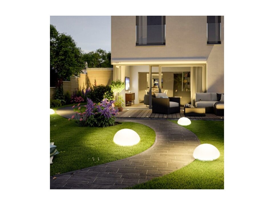 Lampa ogrodowa półkula ATMOSPHERE M LED RGBW 16 kolorów 35 cm Step Into Design